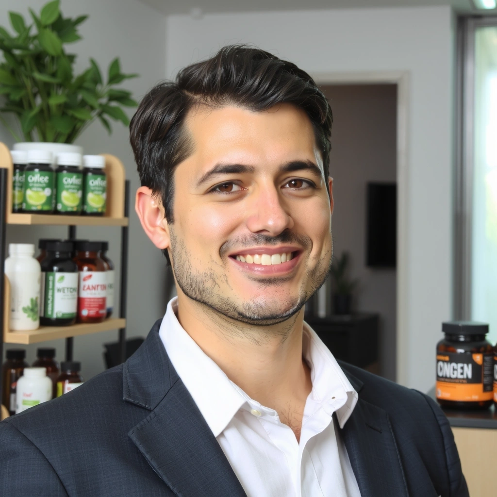 Portretul Andrei Ionescu, expert în suplimente alimentare